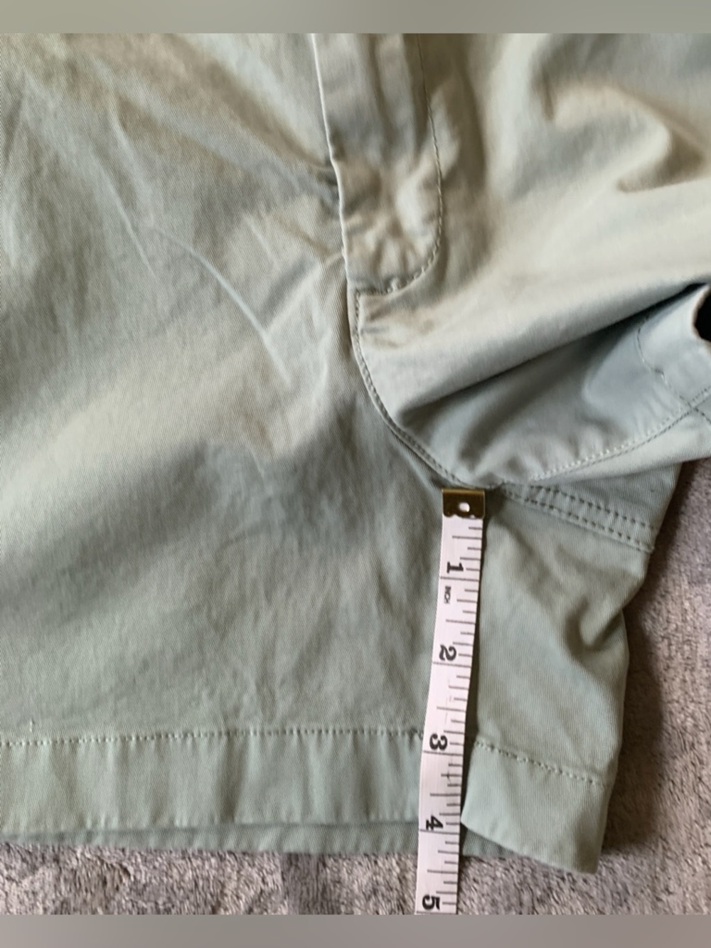 Women’s Shorts Set — Light Green, Sage, Khaki, White - Picture 12 of 16